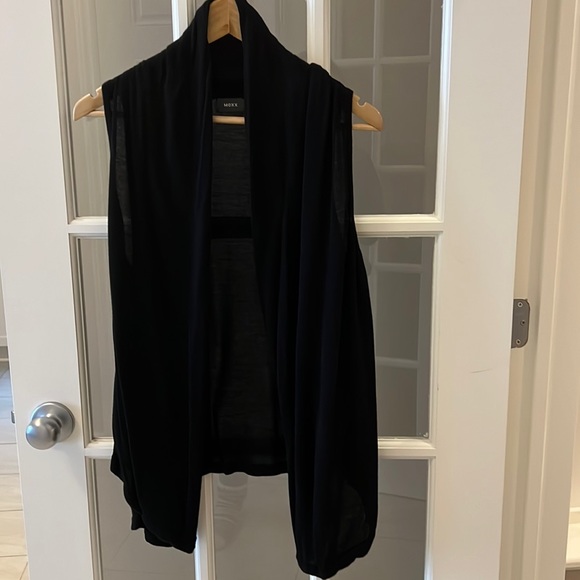 Mexx Black Knit Sweater Vest Size Extra Small - Picture 1 of 7